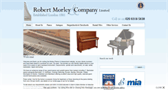 Desktop Screenshot of morleypianos.com